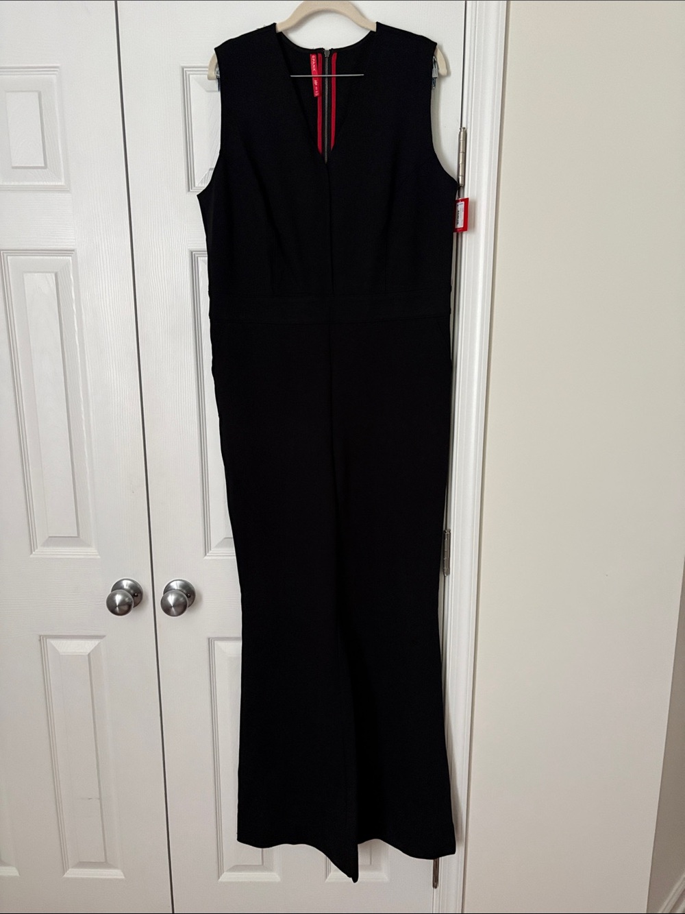 NWT SPANX Black Sleeveless Tailored Jumpsuit - TALL